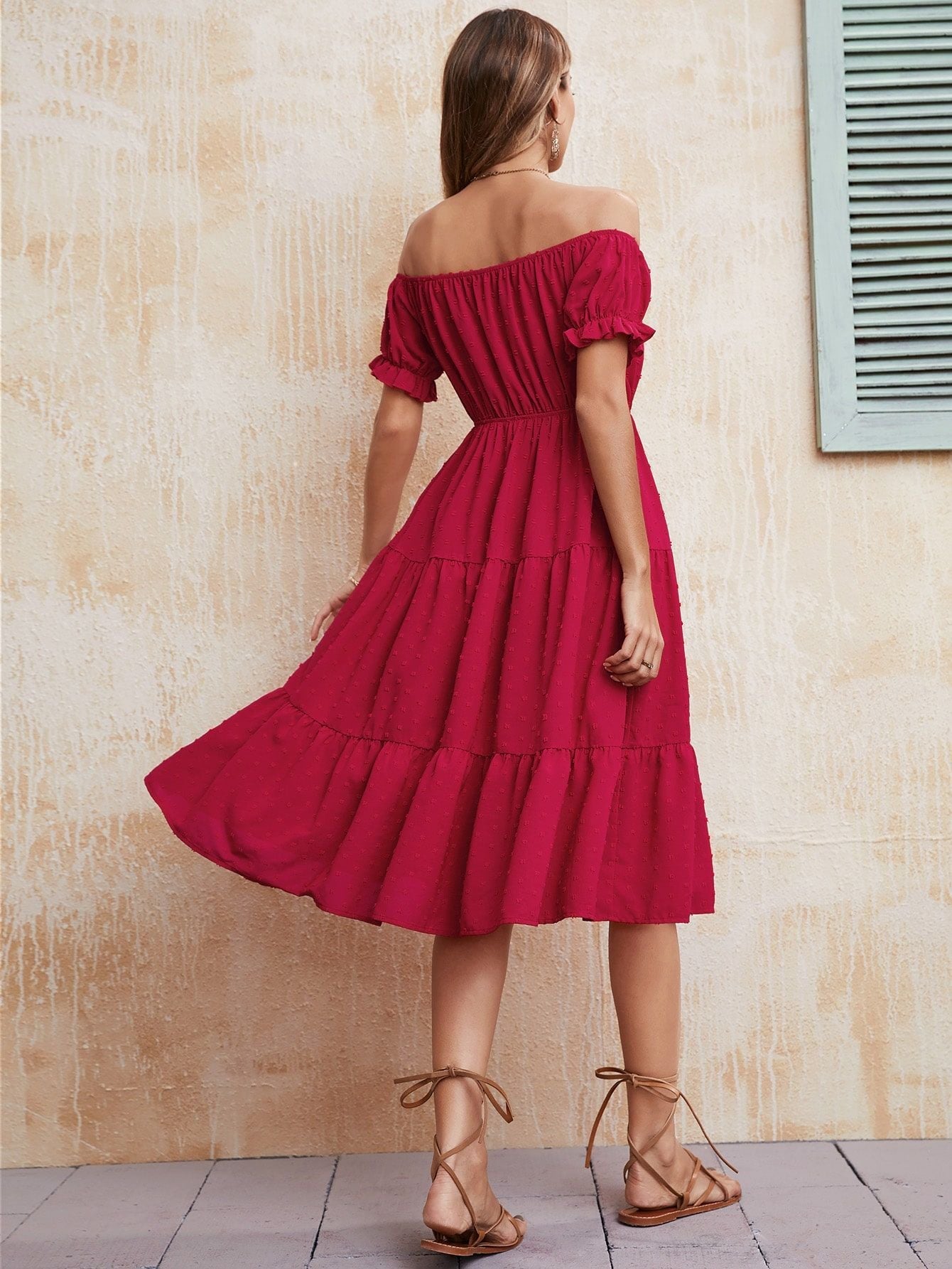 Women's Short Sleeve Dress Ins street