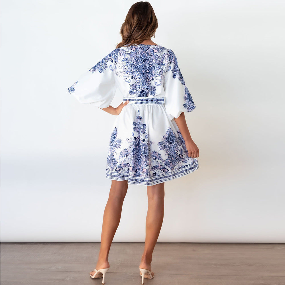 Path To Paradise Embroidered Shift Dress Ins Street