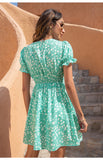You Have My Heart Tiered Babydoll Dress - Emerald Ins Street