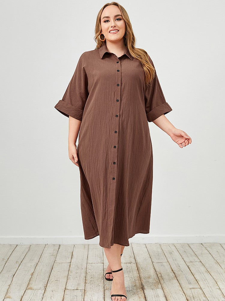 Single-breasted long-sleeved V-neck ethnic shirt 2023-03-14 InsStreet