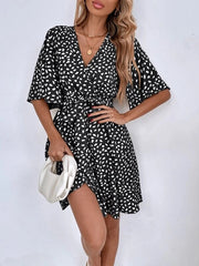 I Wonder Textured Button Down Dress Ins Street