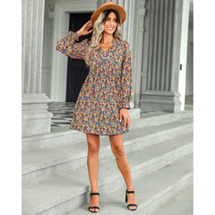 Mind Over Matter Paisley Button Down Shirt Dress Ins Street