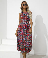 Klair Floral Smocked Maxi Dress Ins Street