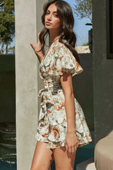 But Better Floral Satin Wrap Dress - FINAL SALE Ins Street