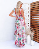 Beyond The Waterfall Pocketed Tiered Maxi Dress - FINAL SALE InsStreet