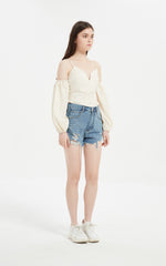 TITANIA KYALITE DENIM SHORTS InsStreet