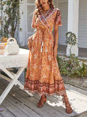 Matilda Floral Maxi Dress Ins Street