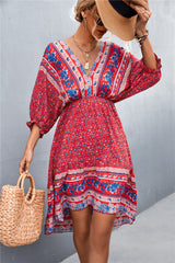 Maximus Printed Button Down Dress Ins Street