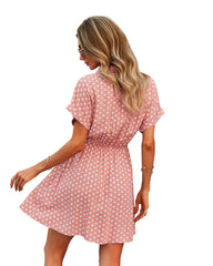 Playful Polka Dot Versatile Kimono Dress Ins Street