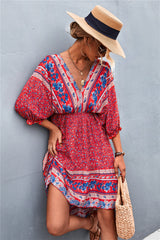 Maximus Printed Button Down Dress Ins Street