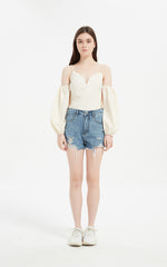 TITANIA KYALITE DENIM SHORTS InsStreet