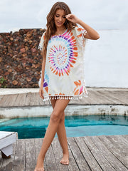 Tie-dye Printing Cover Up Skirt 2023-03-14 InsStreet