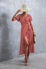 Knox Paisley High Low Ruffle Maxi Dress - FINAL SALE Ins Street