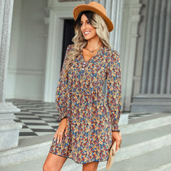 Mind Over Matter Paisley Button Down Shirt Dress Ins Street