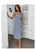 Alvena Floral Relaxed Midi Dress - FINAL SALE INT-001