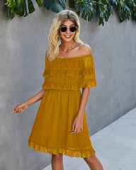 Panache Off The Shoulder High Low Maxi Dress - Sunflower Ins Street