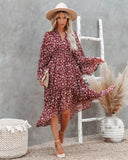 Brookings Floral Shimmer Midi Dress - FINAL SALE Ins Street