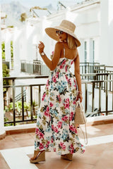 Russell Floral Ruffle Tiered Maxi Dress Ins Street