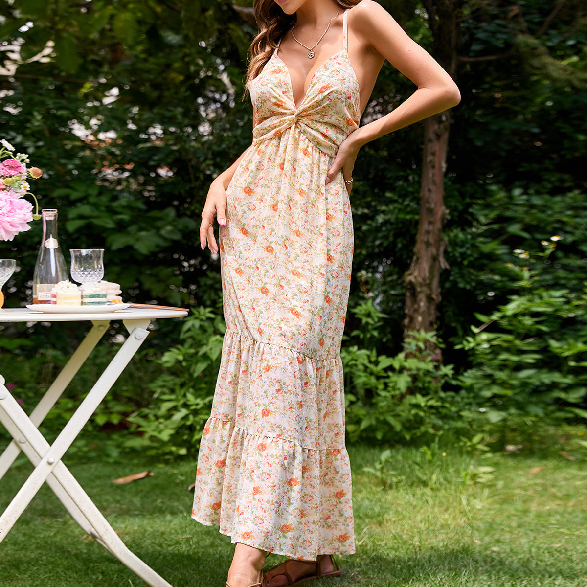 Crave Her Love Floral Maxi Dress Lovestitch