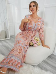 Citronella Adjustable Kimono Maxi Dress - FINAL SALE OLIV-001