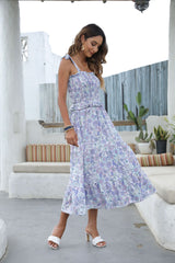 Stories We Tell Floral Ruffle Tiered Babydoll Dress Ins Street