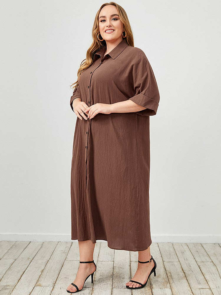 Single-breasted long-sleeved V-neck ethnic shirt 2023-03-14 InsStreet