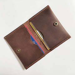 Simple cowhide card holder Coin Purse 2023-03-14 InsStreet