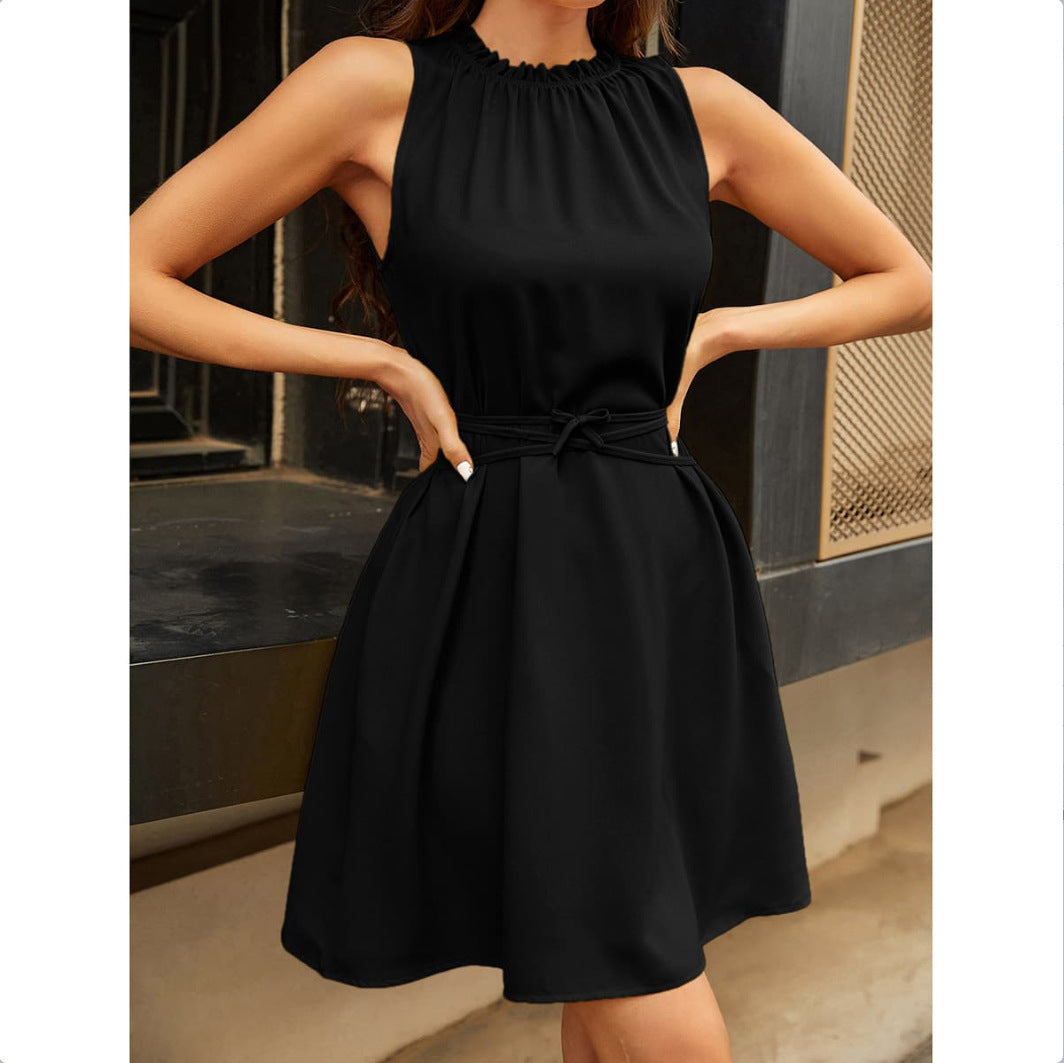 We Find Love Sleeveless Dress - Black Ins Street