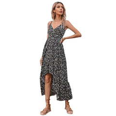 Imperio Satin Printed Midi Slip Dress - FINAL SALE Ins Street