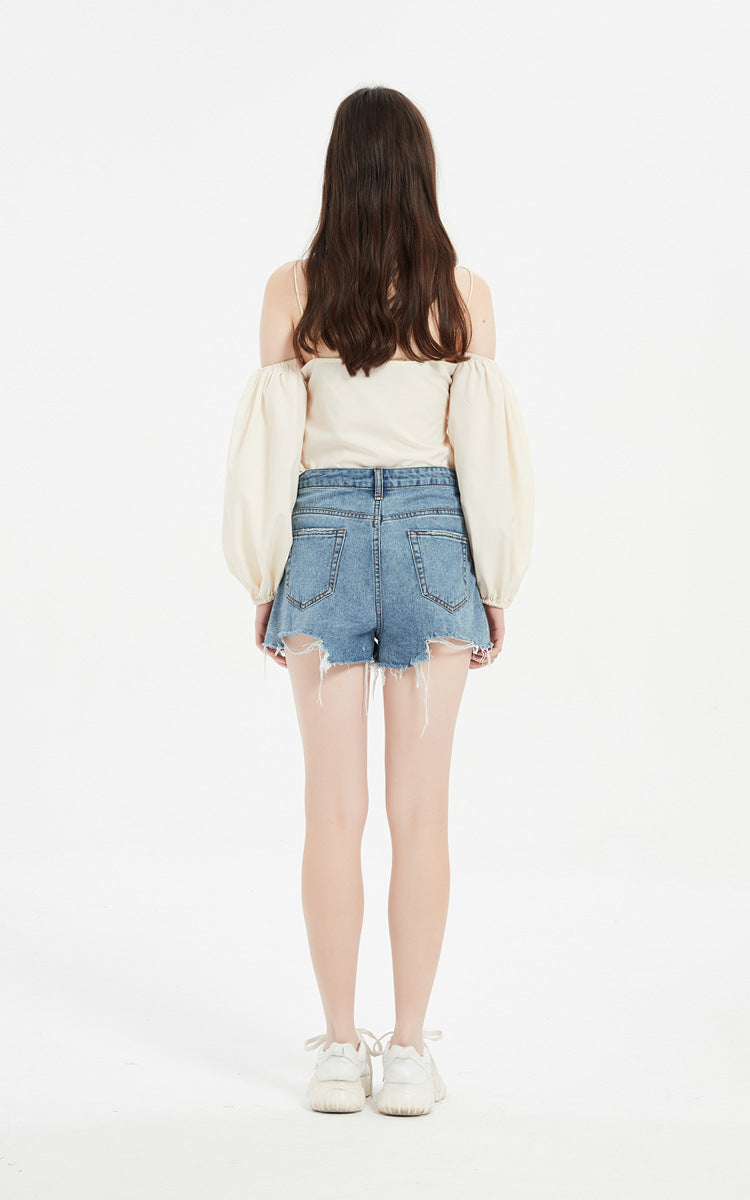 TITANIA KYALITE DENIM SHORTS InsStreet