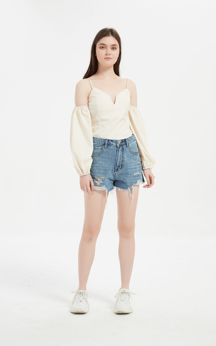 TITANIA KYALITE DENIM SHORTS InsStreet