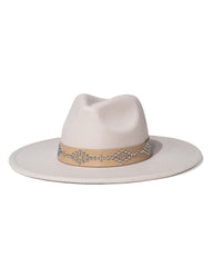 PREORDER - Oceanside Studded Hat - Ivory Ins Street