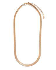 On Demand Herringbone Chain Necklace Ins Street