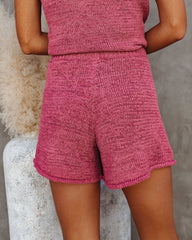 One Love Knit Shorts - Berry Ins Street