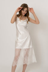 Narmin Nightgown-White Ins Street