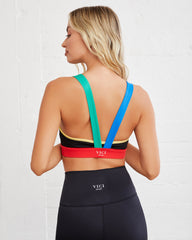 Primary Colorblock Sports Bra Ins Street