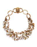 Pearl Cluster Necklace Ins Street