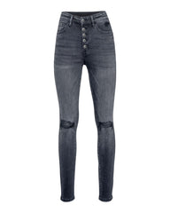 Periodic High Rise Distressed Skinny VERV-001