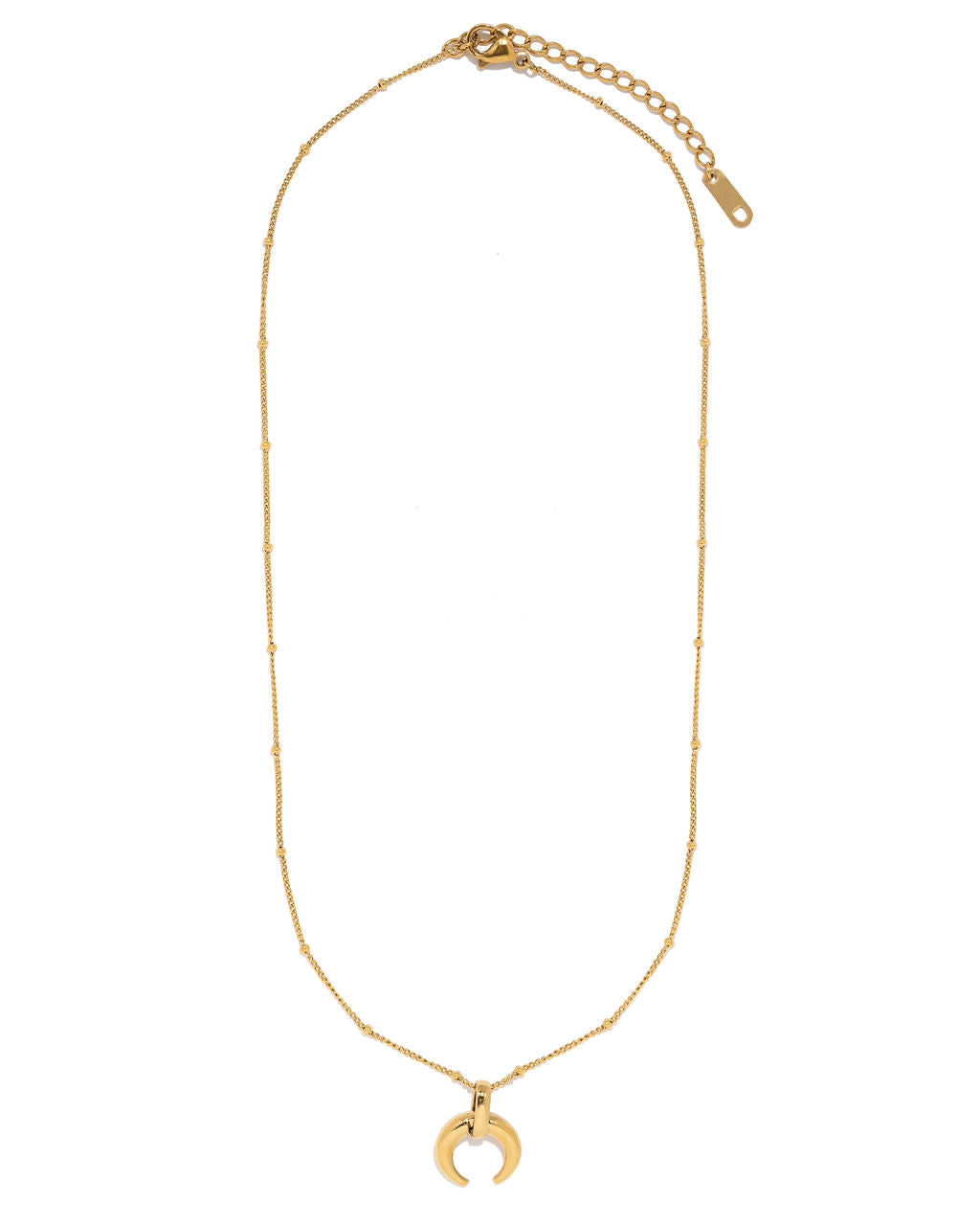 Promise The Moon Crescent Necklace - FINAL SALE Ins Street