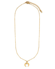 Promise The Moon Crescent Necklace - FINAL SALE Ins Street