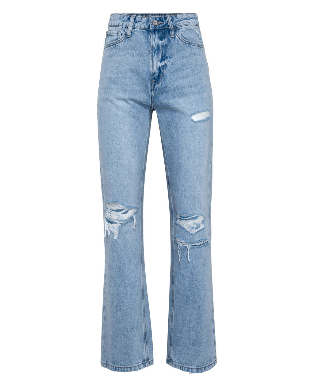 Public High Rise Distressed 90's Denim Ins Street