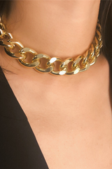 Brief Link Chain Collarbone Necklace Ins Street