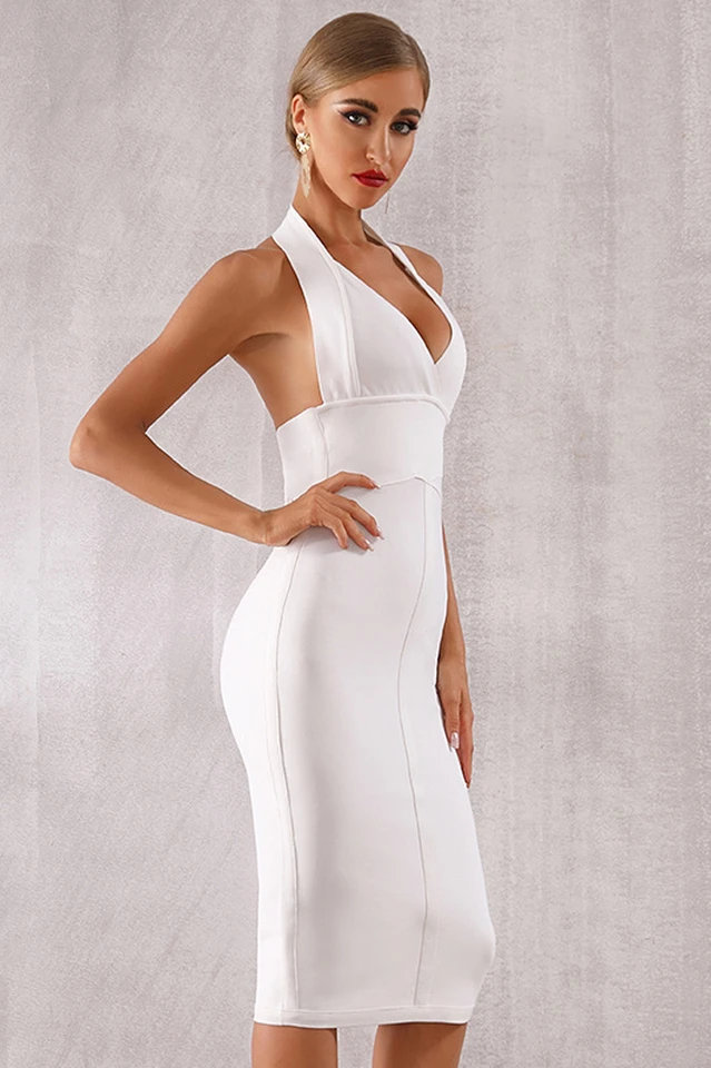 Bodycon Bandage Backless Dress Ins Street