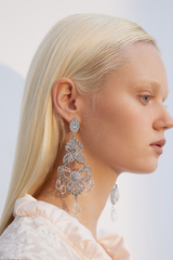 Diamante Statement Earrings Ins Street