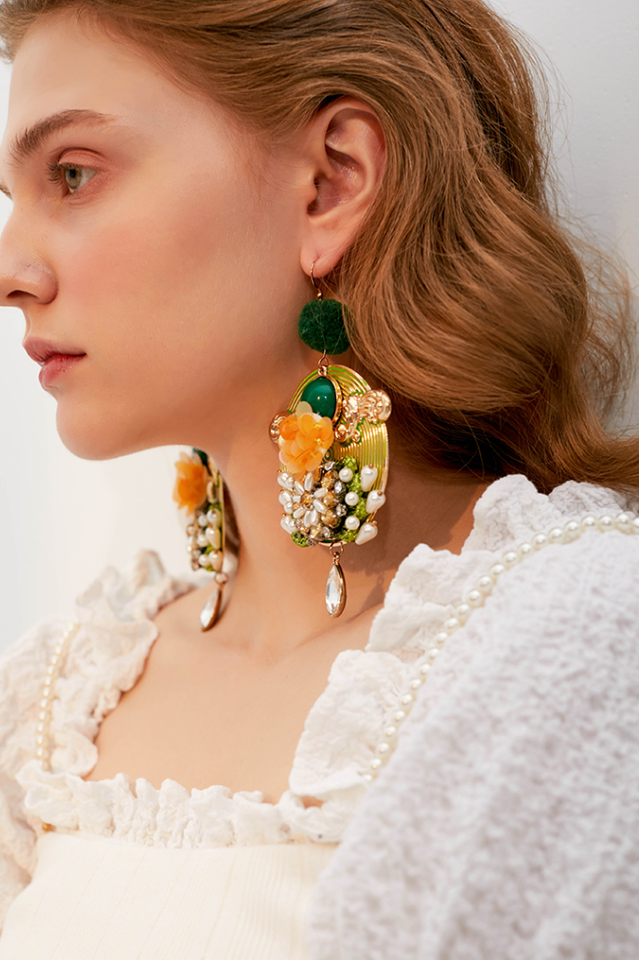 Bohemian Flower Earrings Ins Street