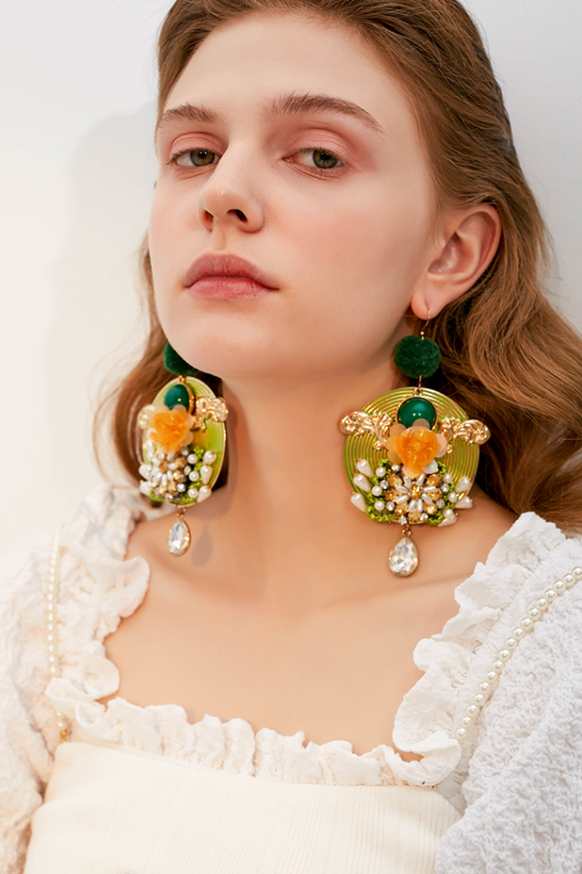 Bohemian Flower Earrings Ins Street