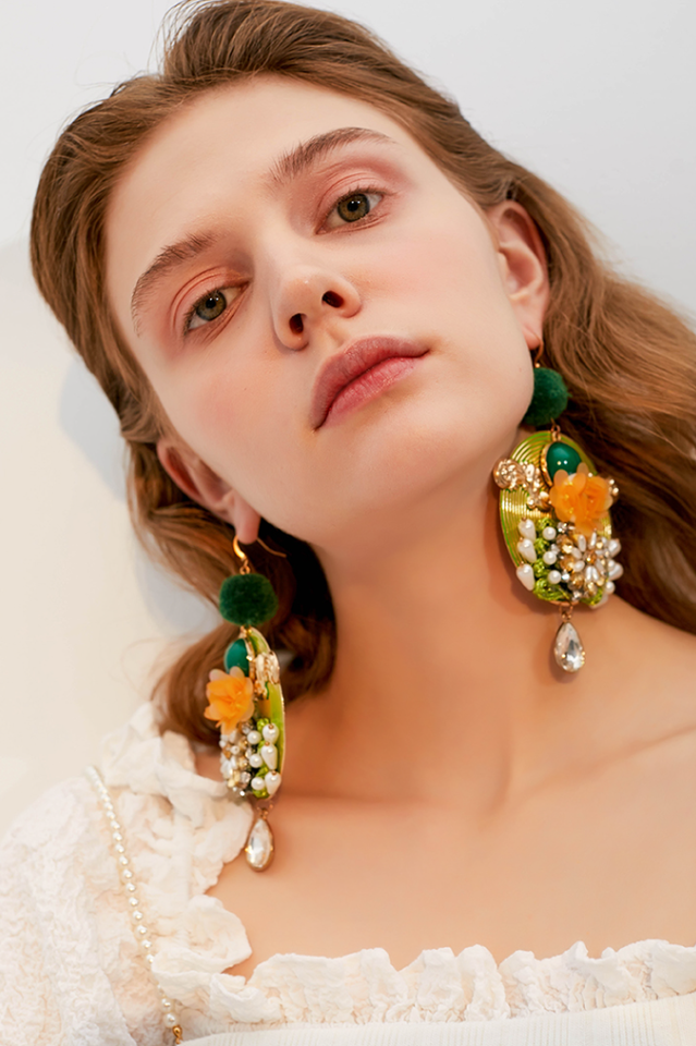 Bohemian Flower Earrings Ins Street