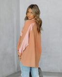 Radford Cotton Thermal Button Down Tunic - Coral - FINAL SALE Ins Street