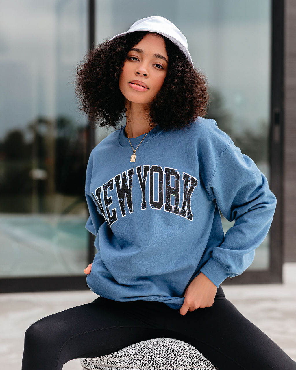Rep New York Cotton Blend Sweatshirt Ins Street