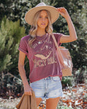 Rocky Ridge Distressed Cotton Tee Ins Street